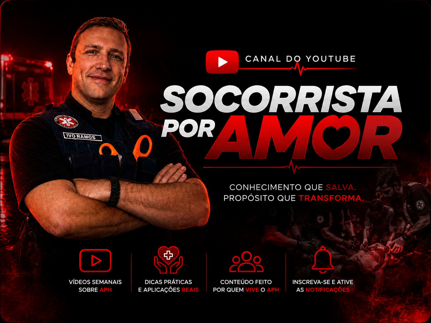 Canal do YouTube — Socorrista por Amor